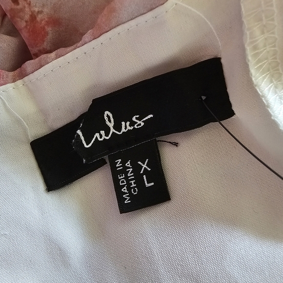 Lulus Cliona Blush Pink Floral Pleated Tie-Strap Maxi Dress, Size XL - Picture 11 of 11